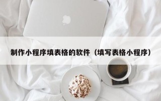 南城制作小程序填表格的软件（填写表格小程序）