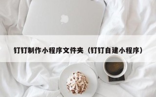 南城钉钉制作小程序文件夹（钉钉自建小程序）